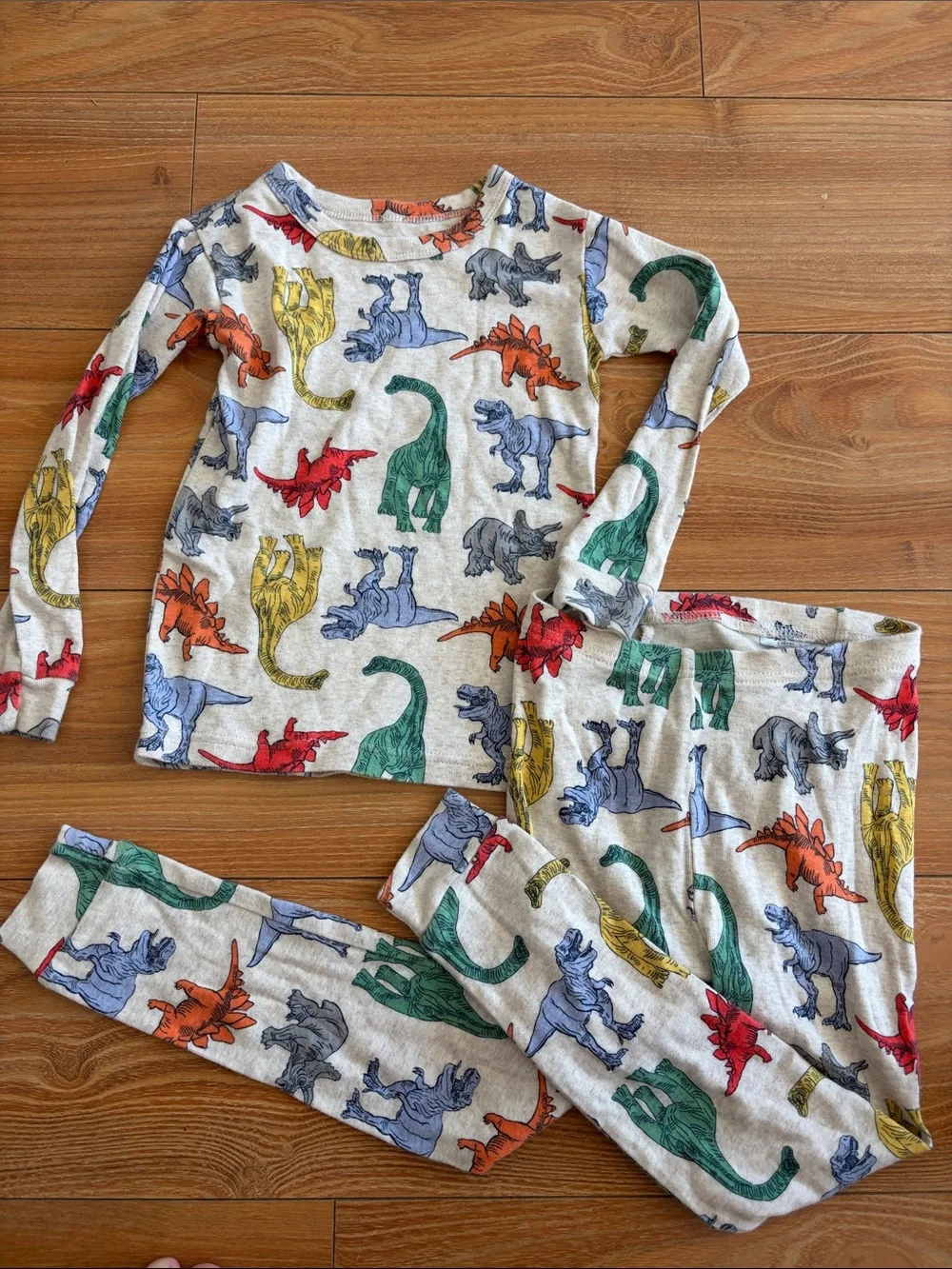 GAP Kids Dinosaur Pajama Set - 100% organic cotton